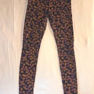 MOTHER Women's Multicolor Patterned Ankle Jeans